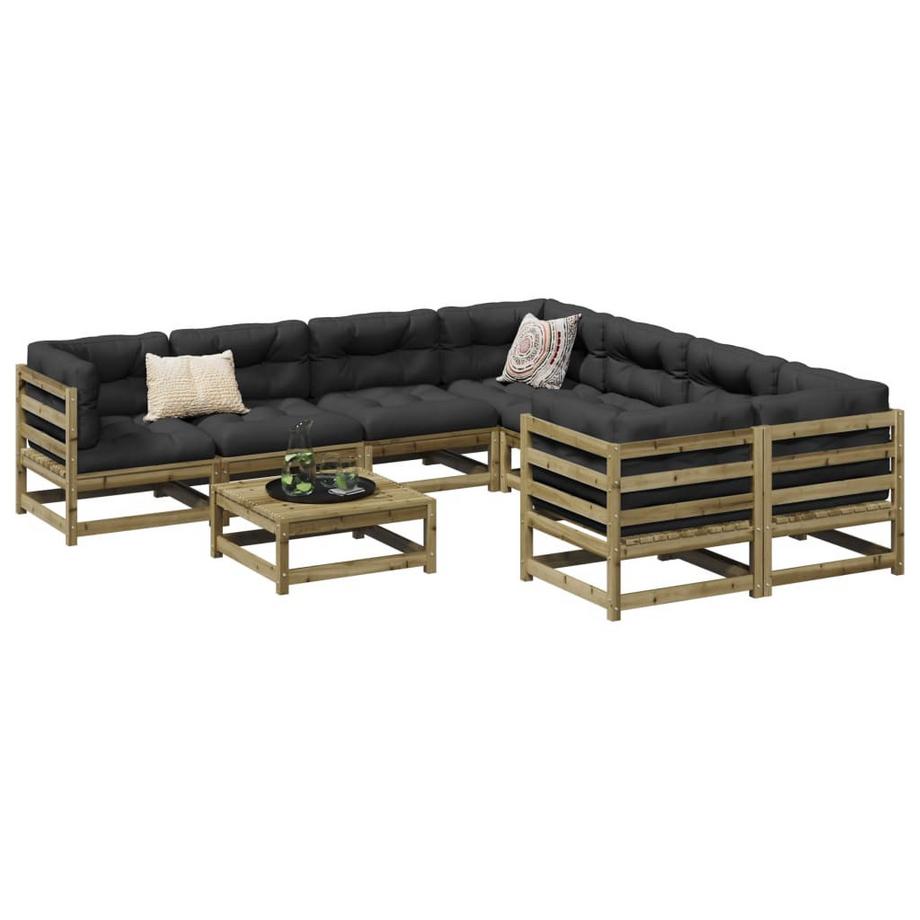 VidaXL Garten sofagarnitur imprägniertes kiefernholz  