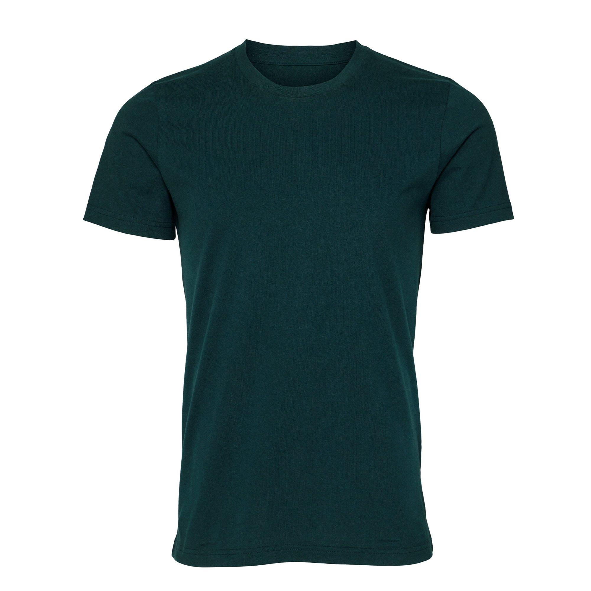 Image of Canvas Jersey Tshirt, Kurzarm Herren Blau XS