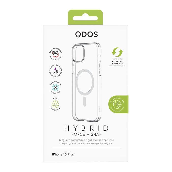 Qdos  Cover ibrida per iPhone 15 Plus 