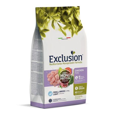 Exclusion  Mediterraneo Light Adult Small Chicken 