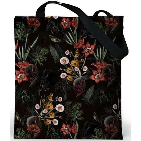 Only-bags.store Ästhetische Tragetasche mit Reissverschluss Bedruckter Jutebeutel  