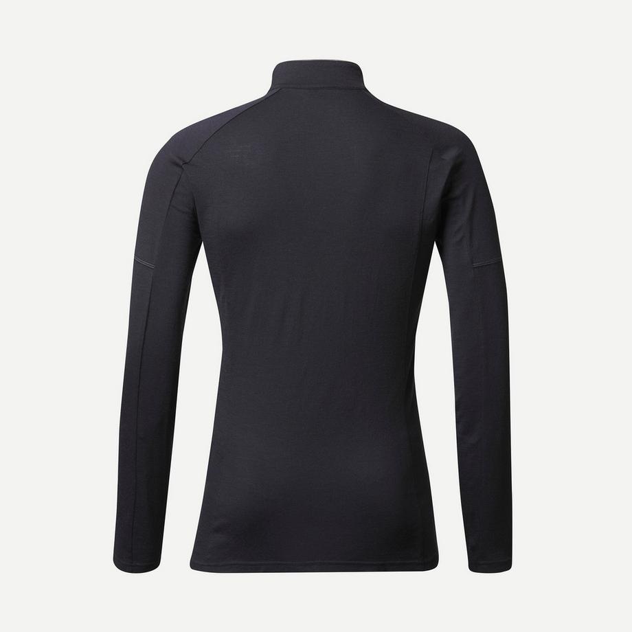 FORCLAZ  T-shirt manches longues - TREK 500 MERINO ZIP 