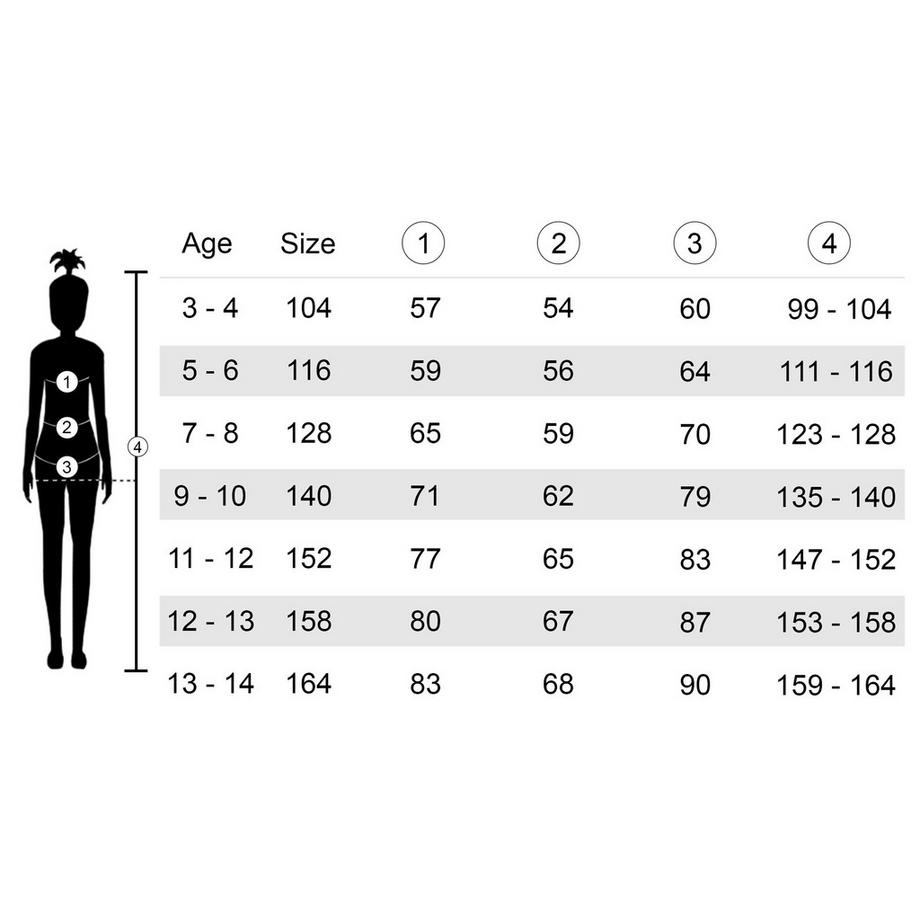 Tectake  Body per bambini rosa 