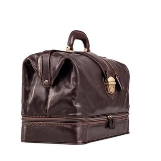 Maxwell Scott  Le DonniniL Grand sac docteur en cuir 