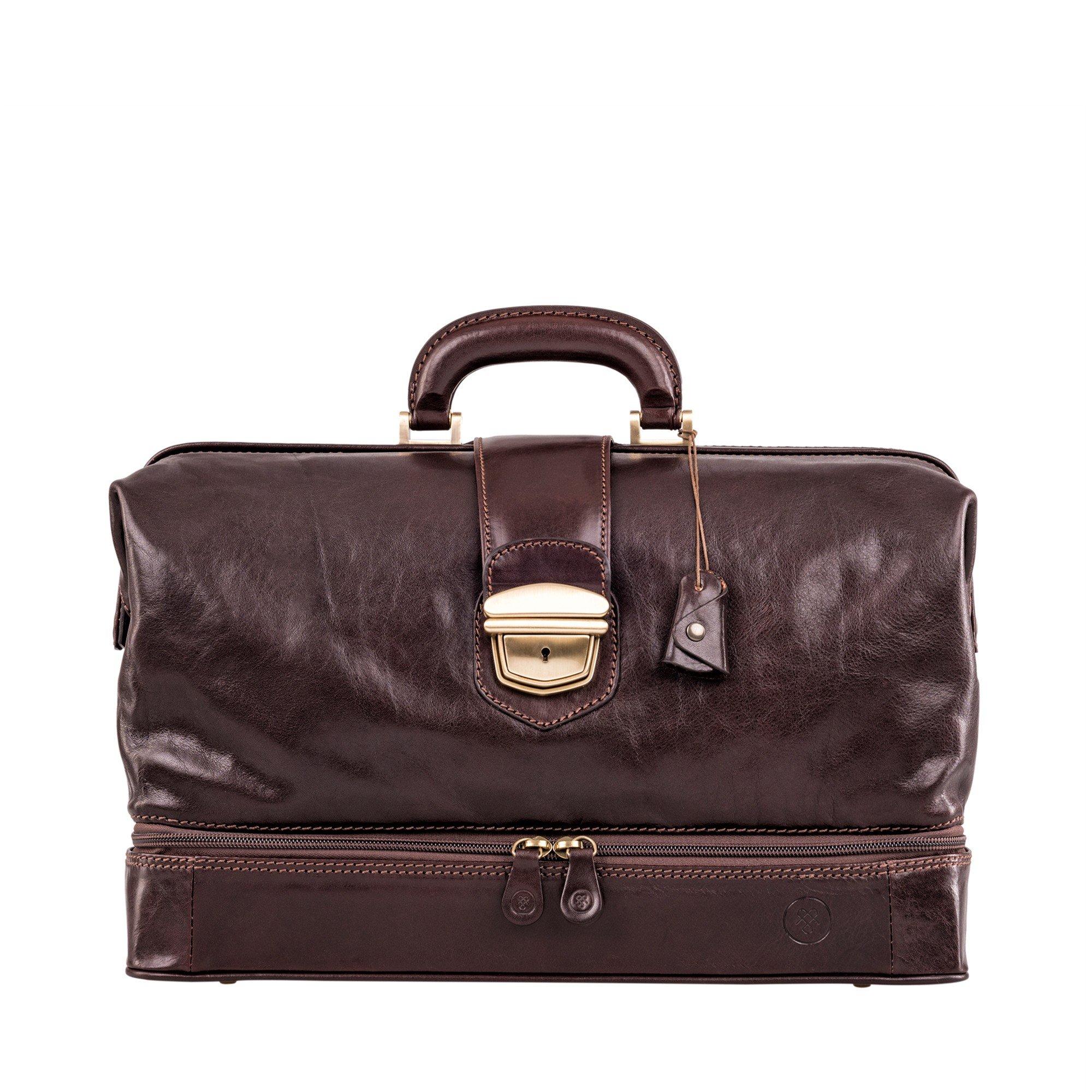 Maxwell Scott  Le DonniniL Grand sac docteur en cuir 