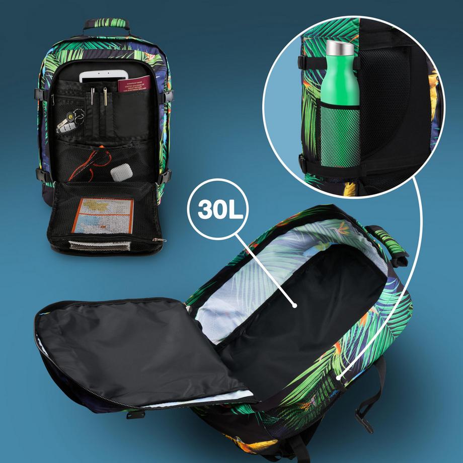 Only-bags.store Sac à dos de voyage 45x36x20 cm avec port USB  