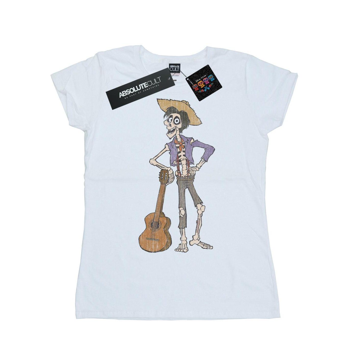 Image of Coco Hector With Guitar Tshirt Damen Weiss XXL
