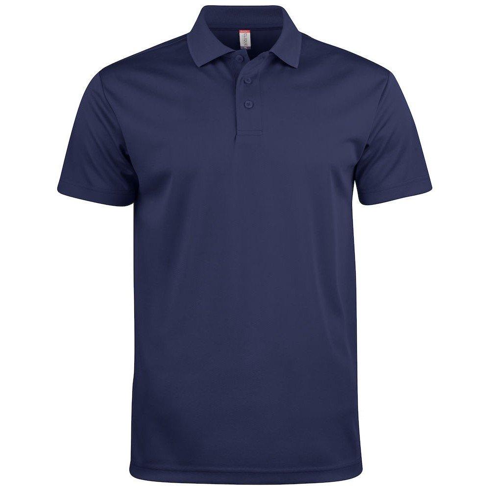 Image of Basic Active Poloshirt Damen Marine 3XL
