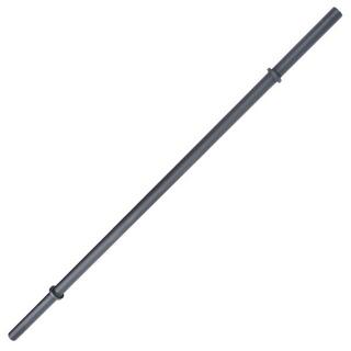 GladiatorFit  Barre “Axle” 213cm acier Ø 50mm + 2 stop disques 