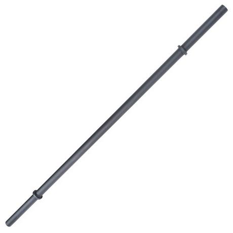 GladiatorFit  Stange "Axle" 213cm Stahl Ø 50mm + 2 Scheibenstopper 