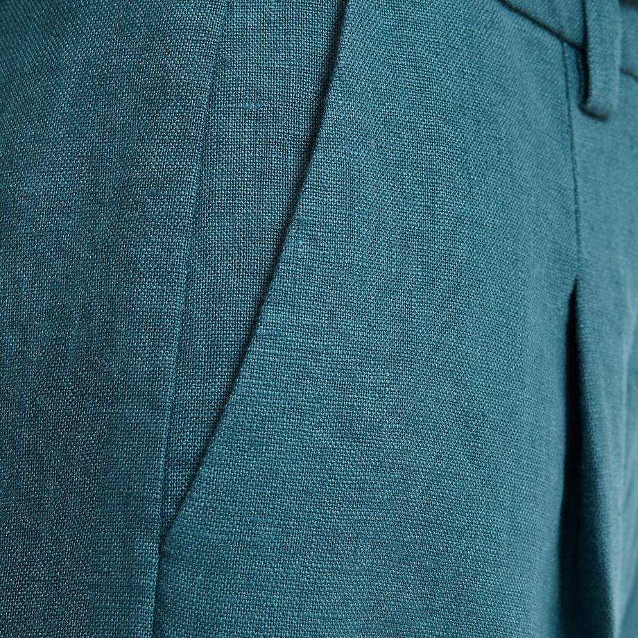 La Redoute Collections  Zigarettenhose mit Abnähern aus Leinen 