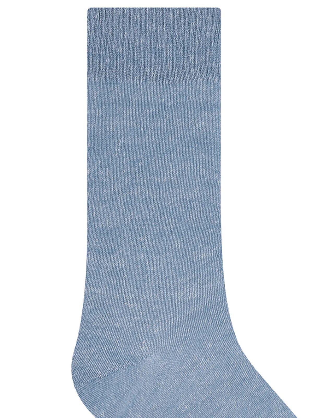BLEU FORET Calze Lino Cotone  