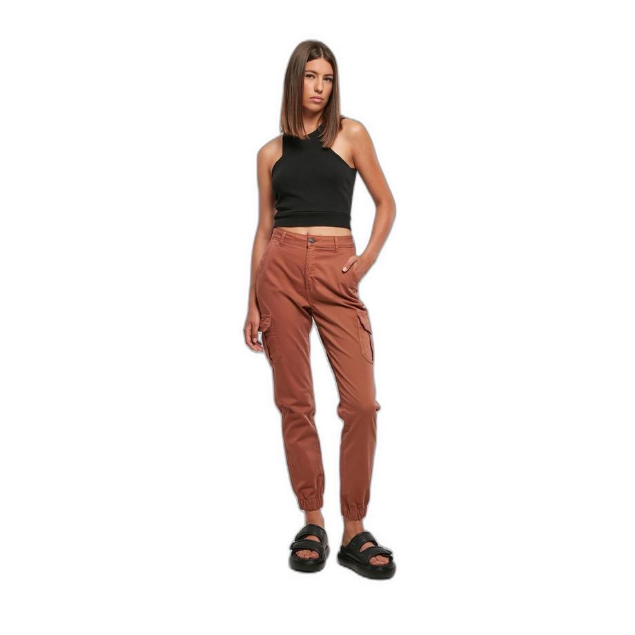 URBAN CLASSICS Pantaloni Cargo Vita Alta  