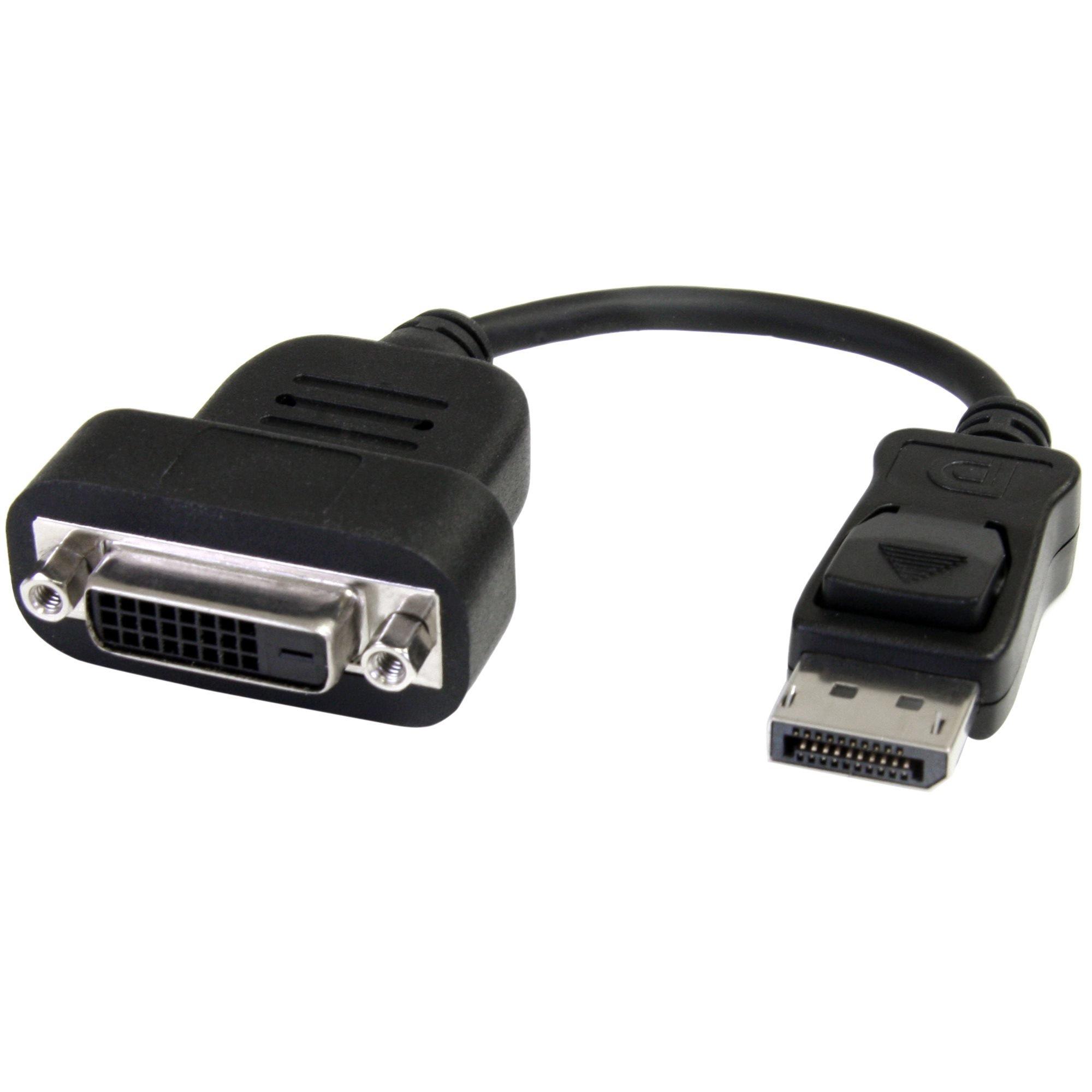 Image of StarTech.com Aktiver DisplayPort auf DVI-D Adpater / Konverter (Stecker/Buchse) 1920x1200