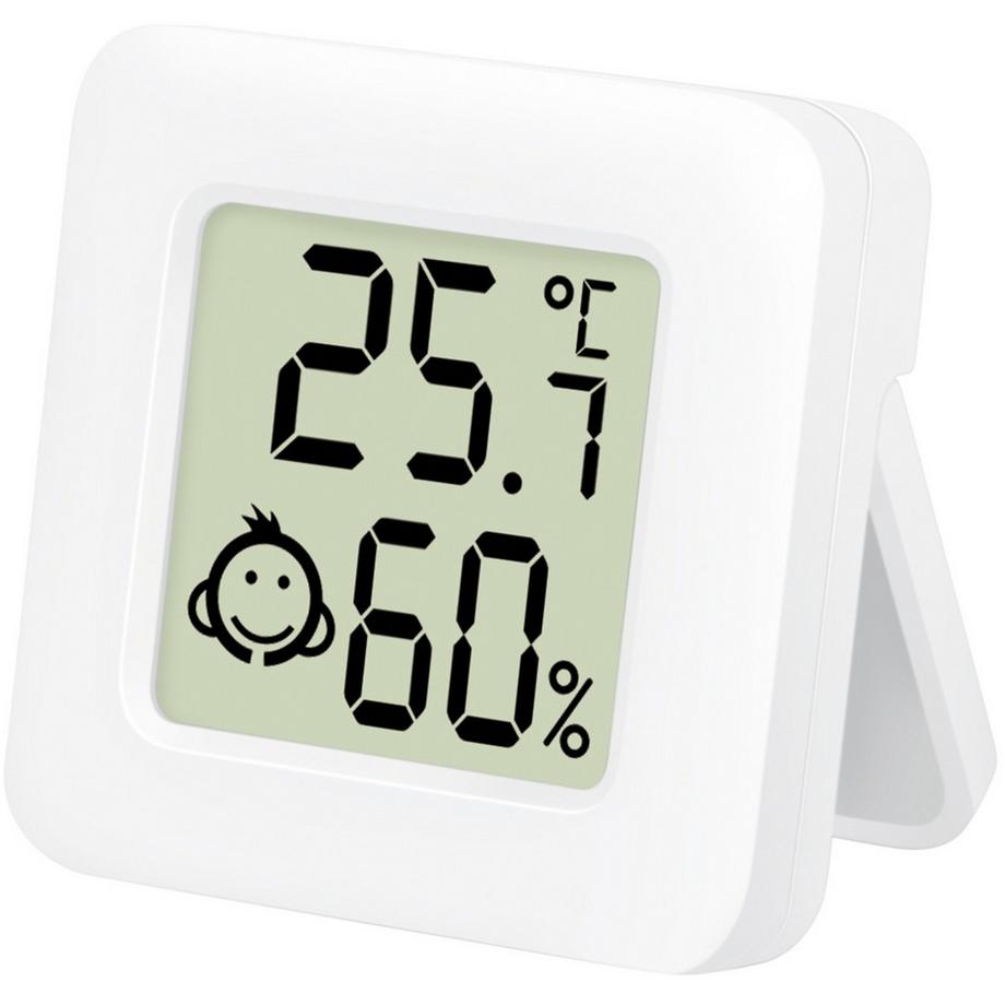 LogiLink  Mini thermomètre/hygromètre numérique, paquet de 3 