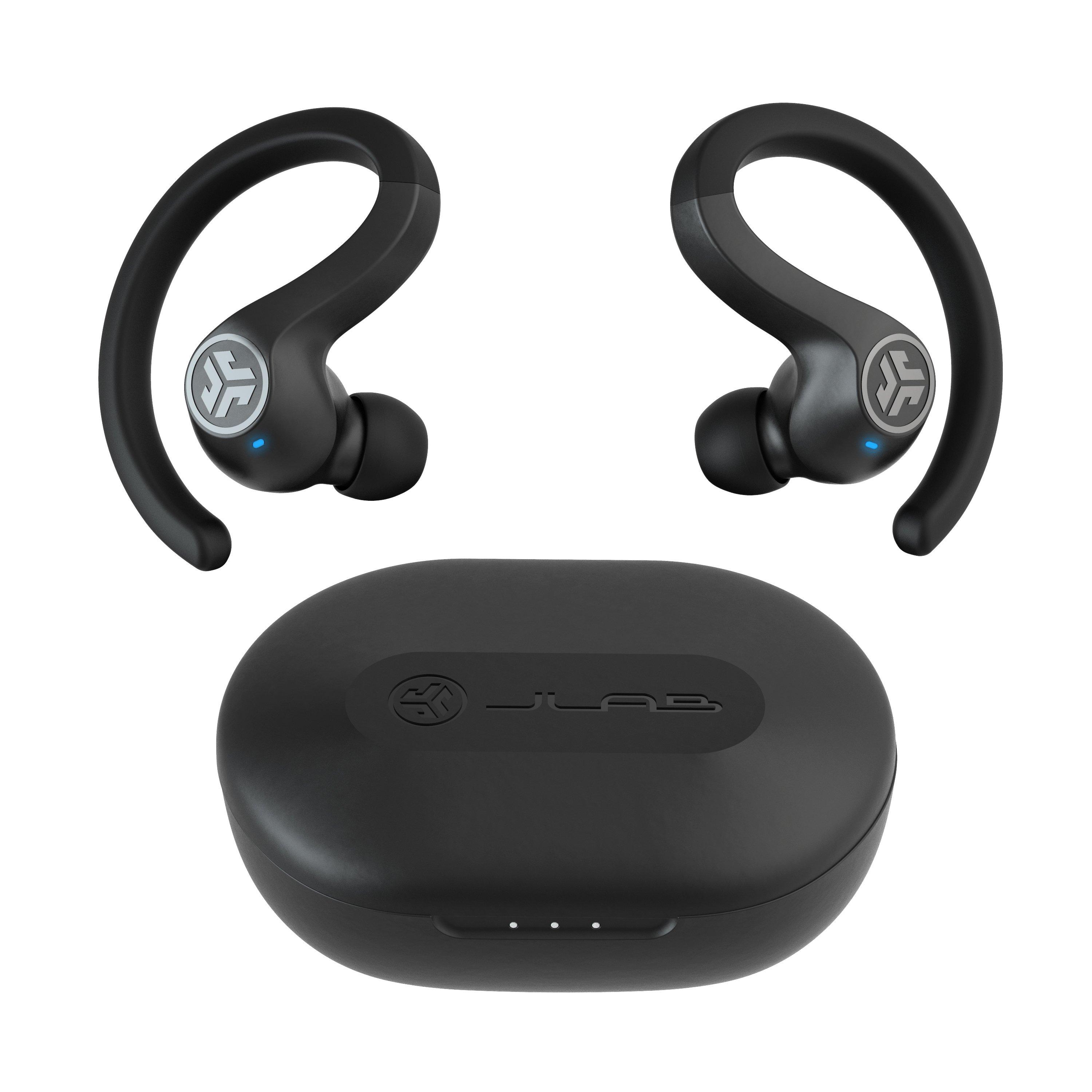 Image of Jbuds Air Sport True Wireless Kopfhörer True Wireless Stereo (tws) Ohrbügel Anrufemusik Bluetooth Schwarz Unisex Schwarz