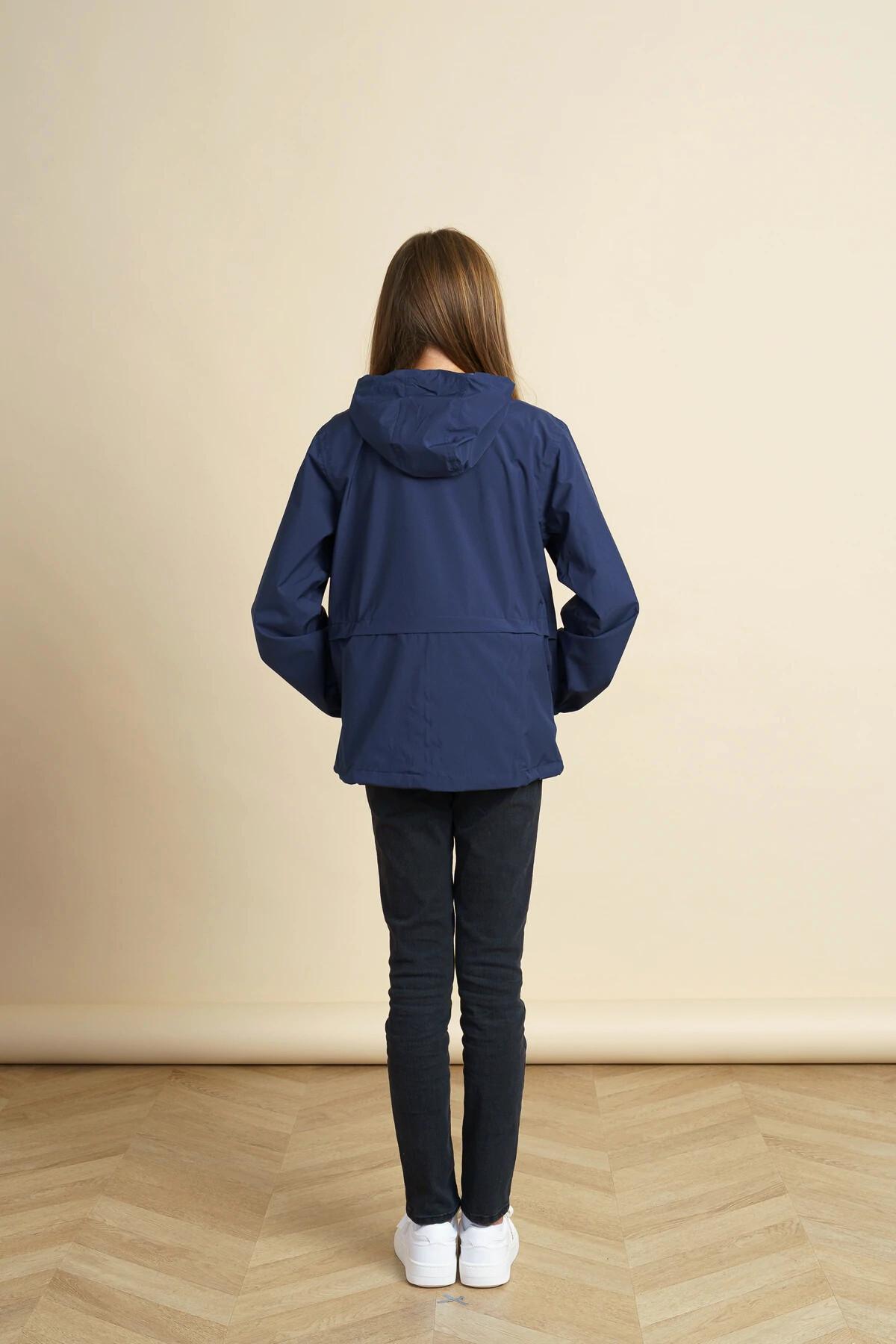 flotte Bastille-4A Veste de Pluie à Capuche  