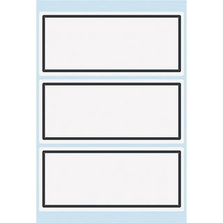 HERMA HERMA Book labels 82x36mm grey frame 6 sh. sticker decorativi  