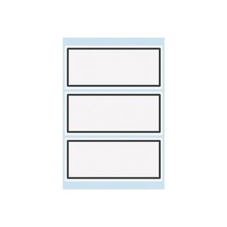 HERMA HERMA Book labels 82x36mm grey frame 6 sh. sticker decorativi  