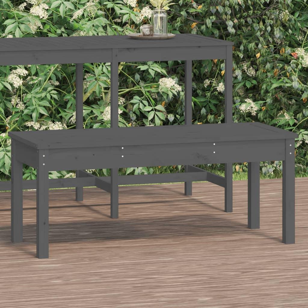 VidaXL Banc de jardin bois de pin  