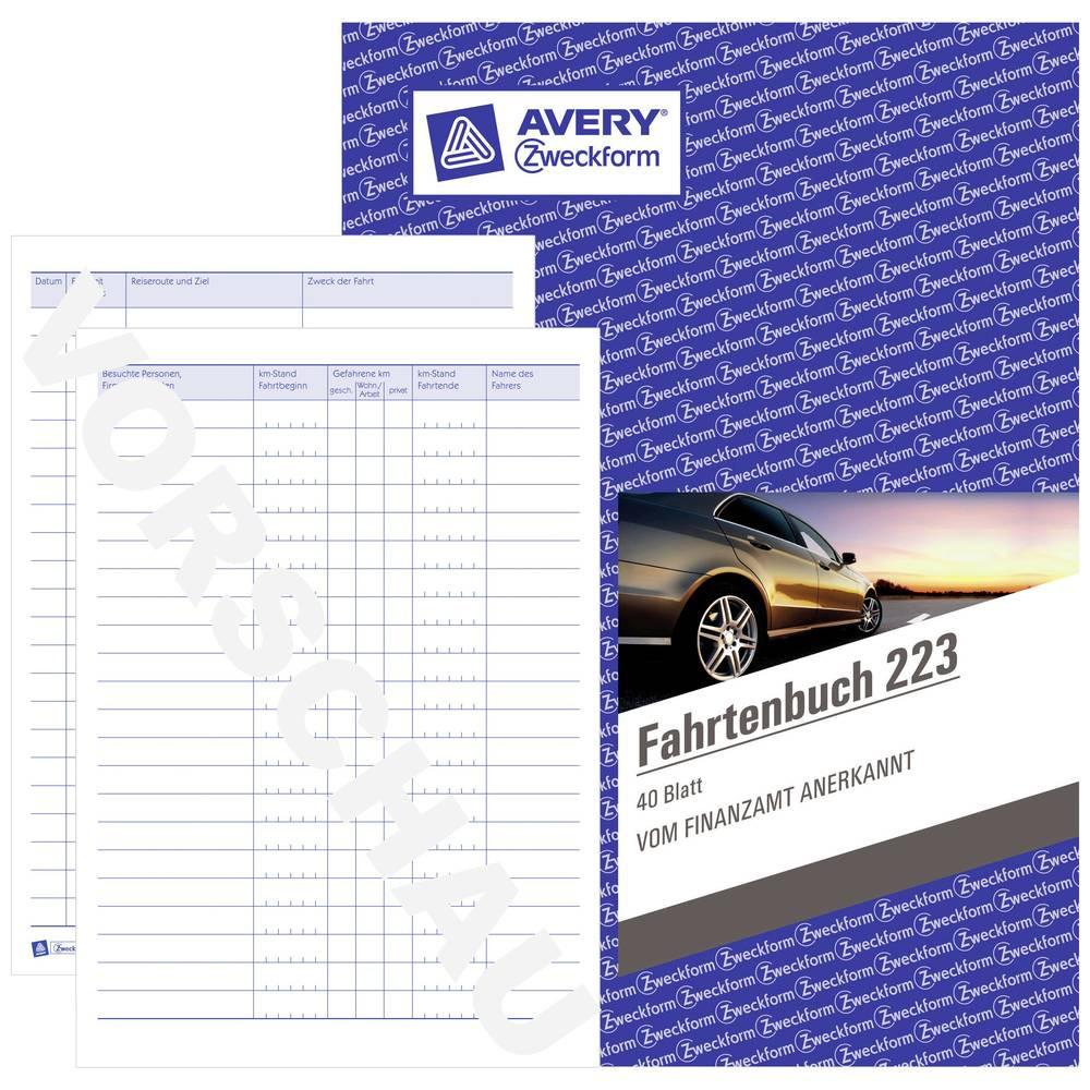 Avery-Zweckform  Avery Zweckform Fahrtenbuch, A5 