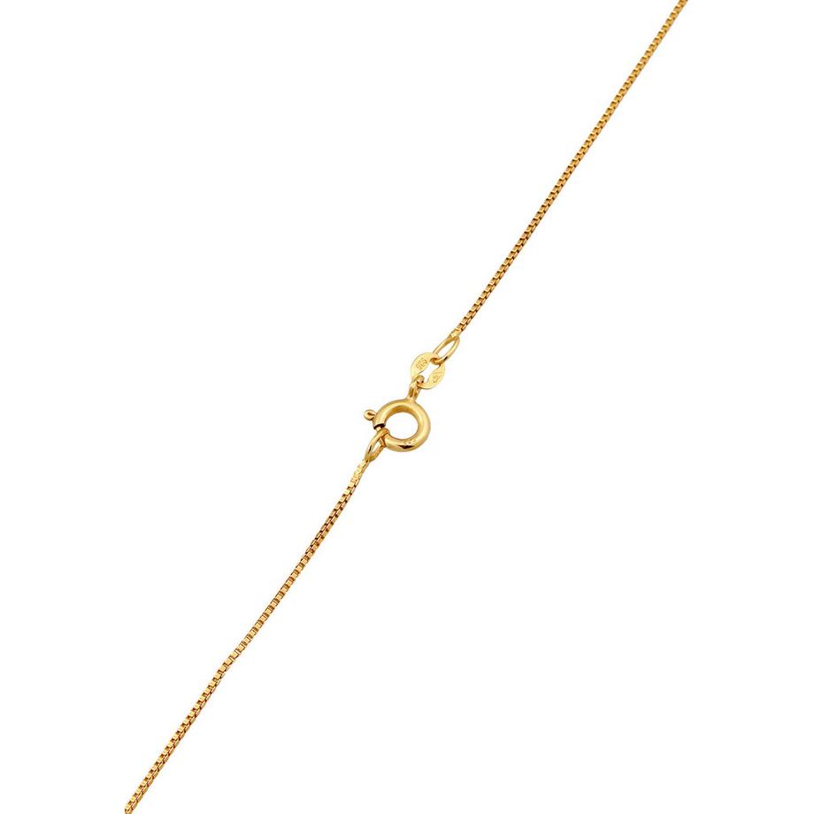 Kuzzoi  Halskette  Basic Coin Plättchen Gehämmert 