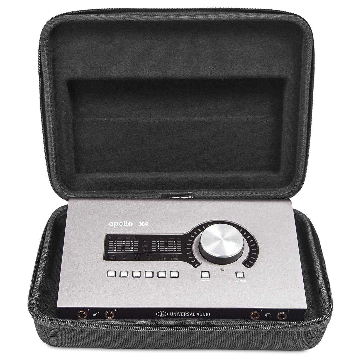 Image of Udg Gear U8481bl Audiogeräte-koffer/tasche Audio-schnittstelle Hard-case Ethylen-vinylacetat-schaum (eva), Fleece Schwarz Unisex Schwarz