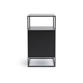 La Redoute Intérieurs Nachttisch aus Metall Stahl  