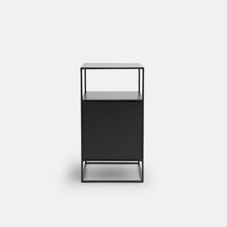 La Redoute Intérieurs Nachttisch aus Metall Stahl  