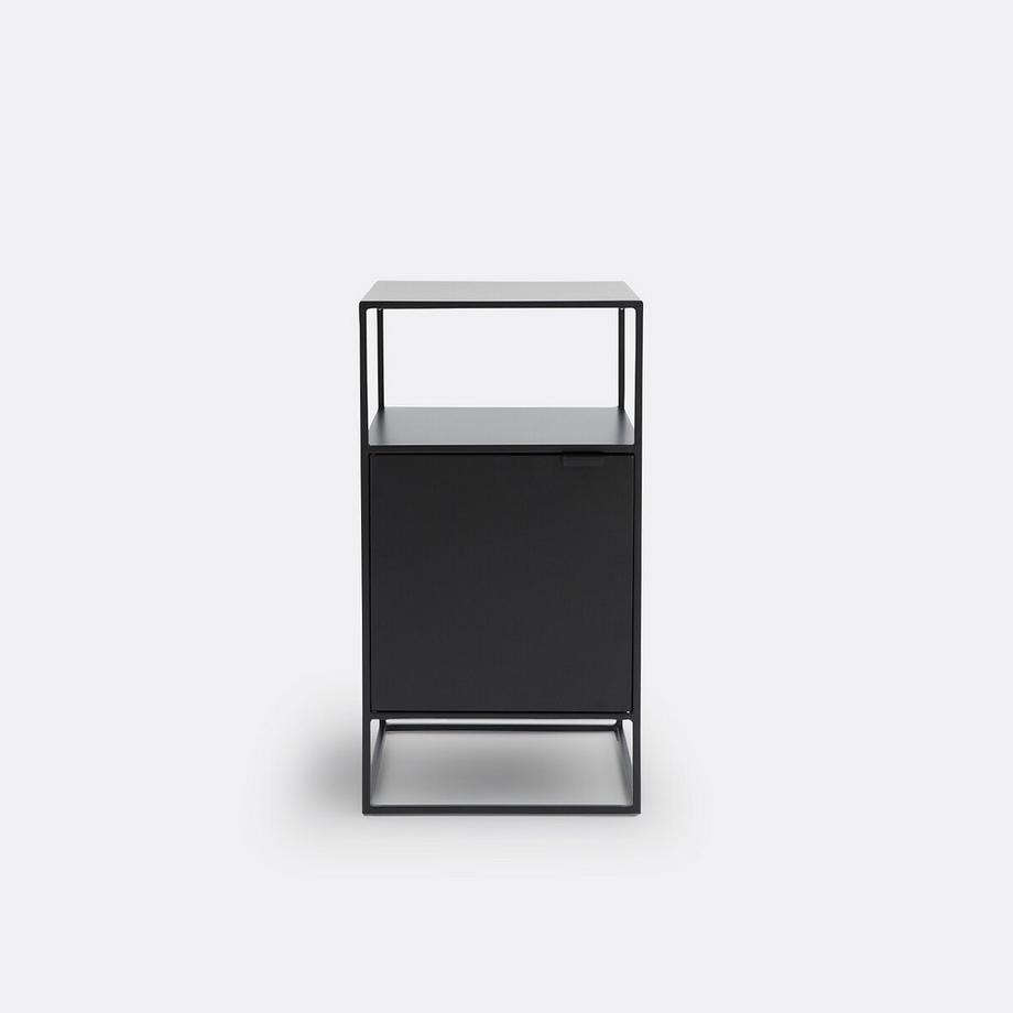 La Redoute Intérieurs Chevet en métal acier 1 porte  