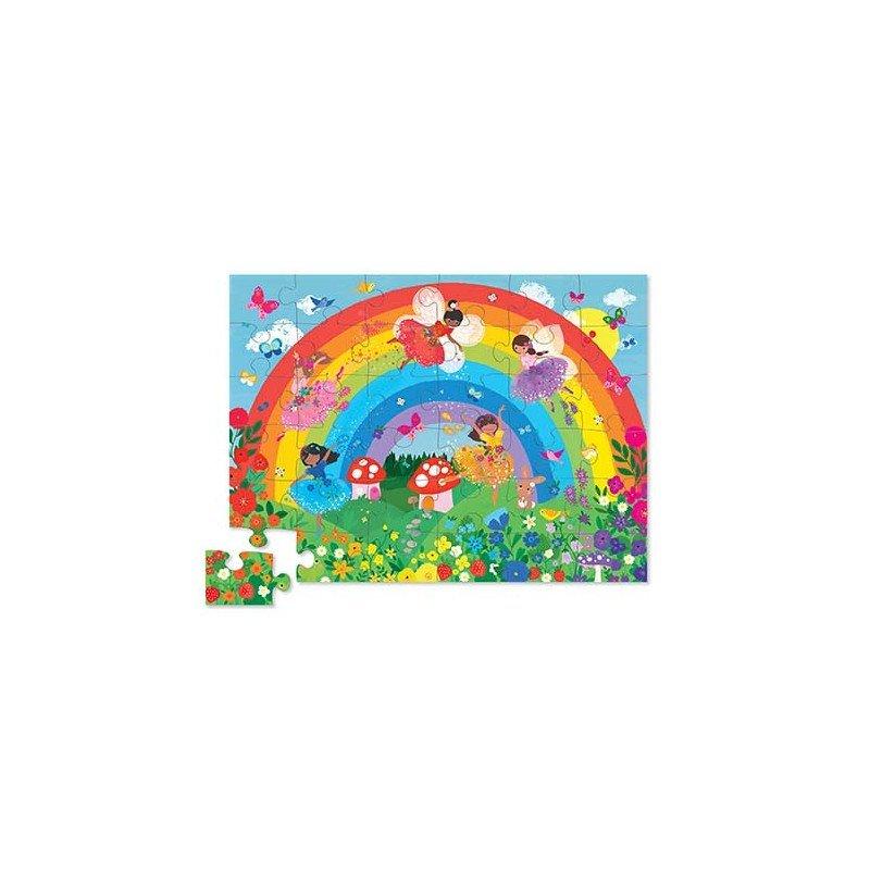 Crocodile Creek  Shaped Puzzle, Über dem Regenbogen 36 pc 