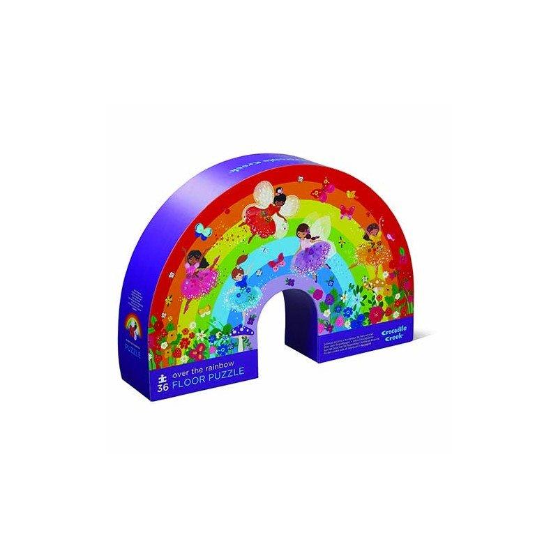 Image of Shaped Puzzle, Über dem Regenbogen 36 pc Multicolor