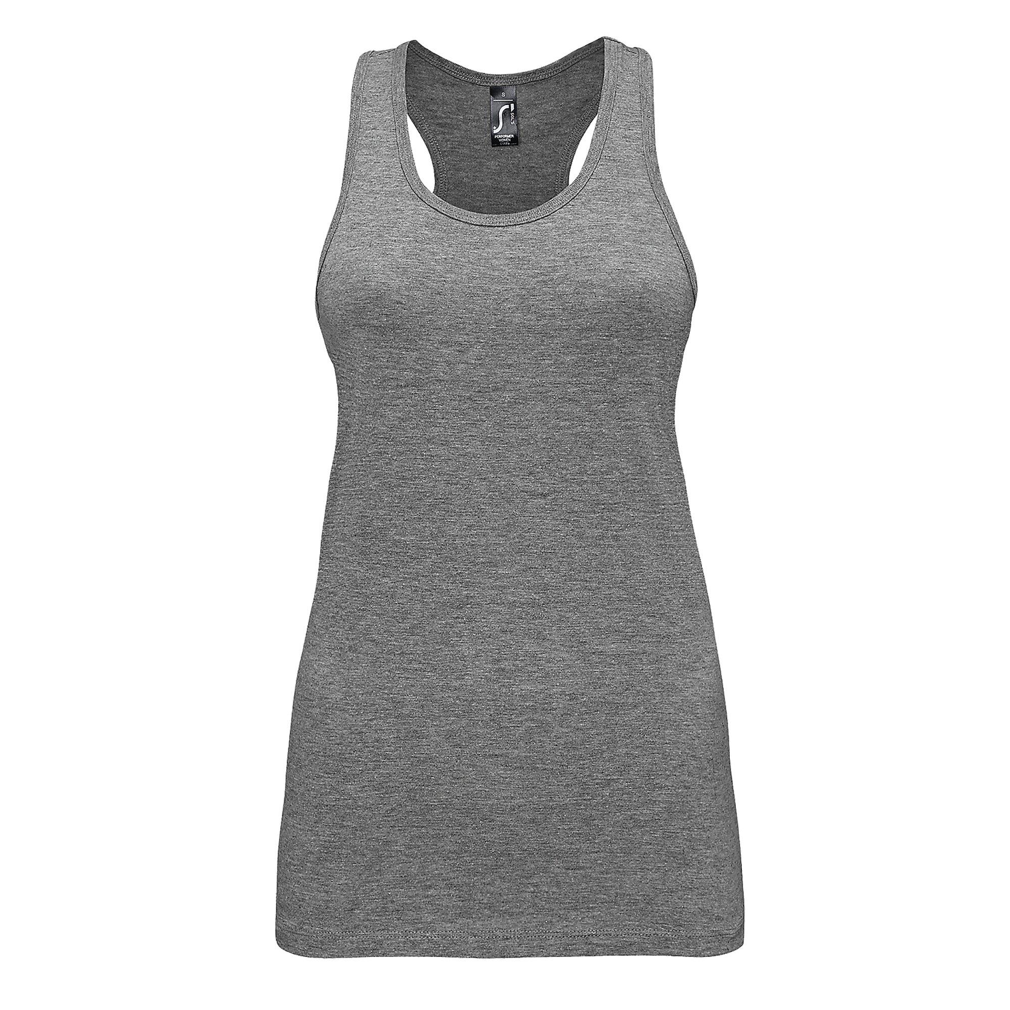 Image of Tanktop Justin, Ärmellos Unisex Taubengrau S