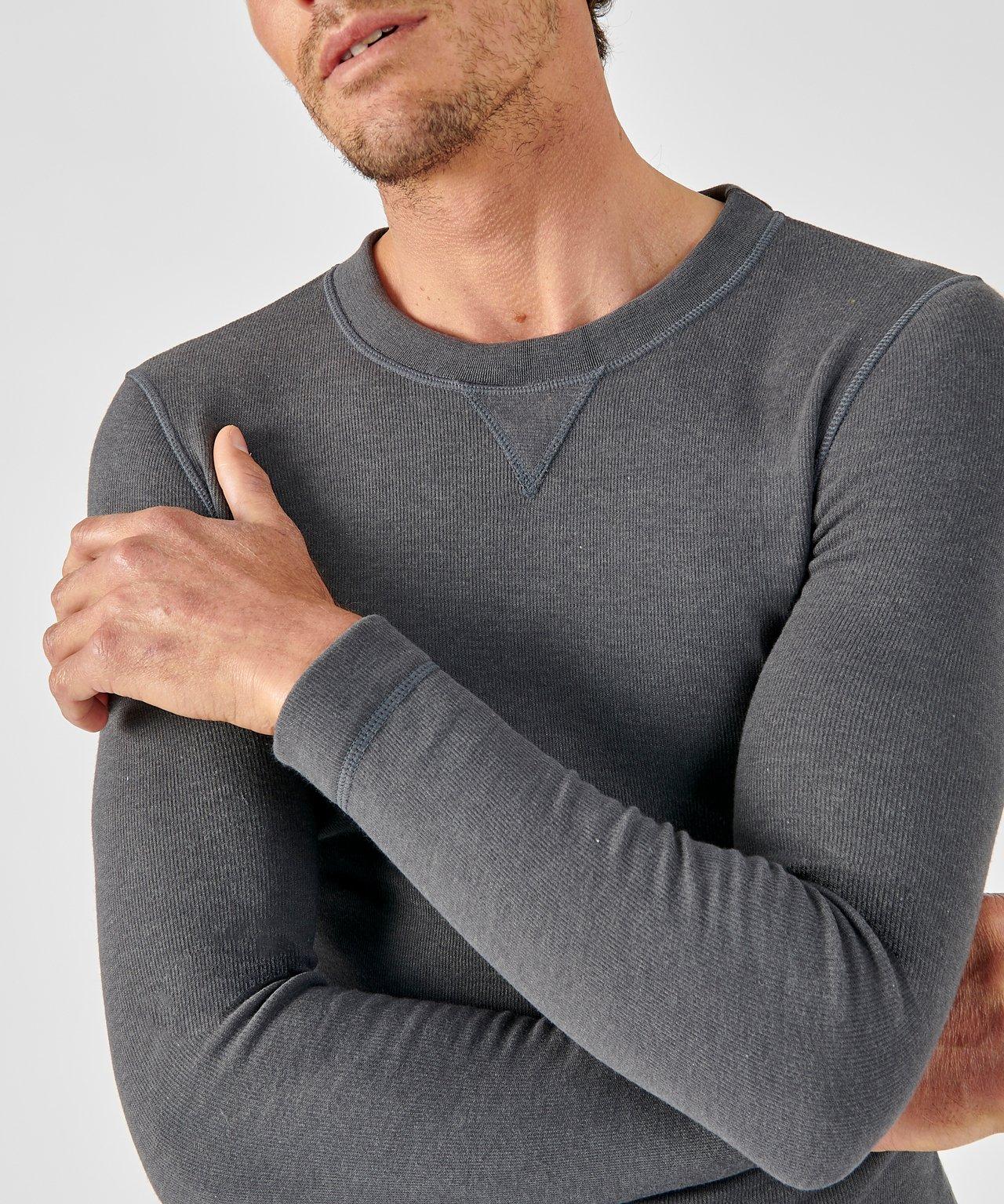 Damart  Sweat-shirt molleton gratté Thermolactyl Sensitive, chaleur Intense 5. 