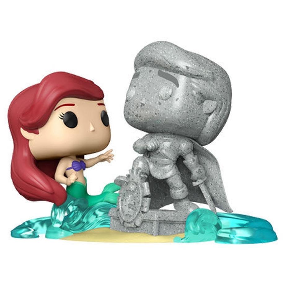 Funko  Figura POP Disney Ultimate Princess La Sirenetta Ariel e Statua Eric Esclusivo 