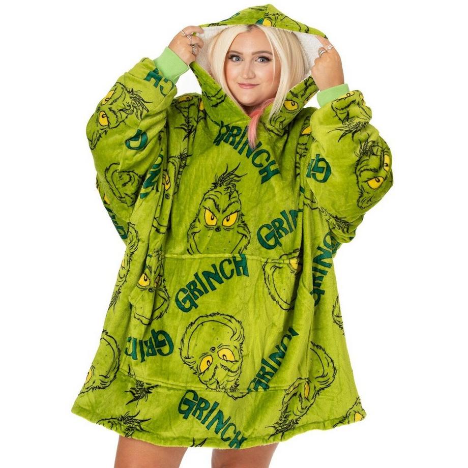 The Grinch Coperta con Cappuccio  