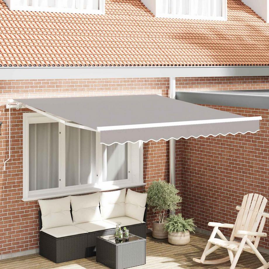VidaXL Einziehbare markise polyester  