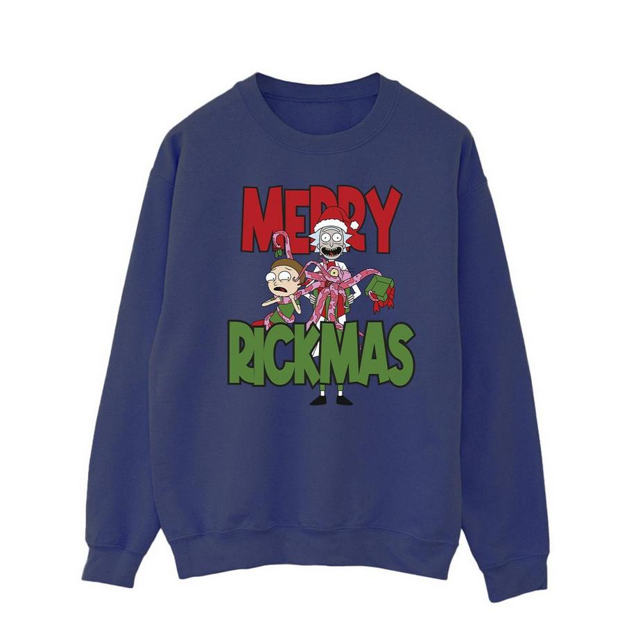 Rick And Morty Merry Rickmas Sweatshirt  