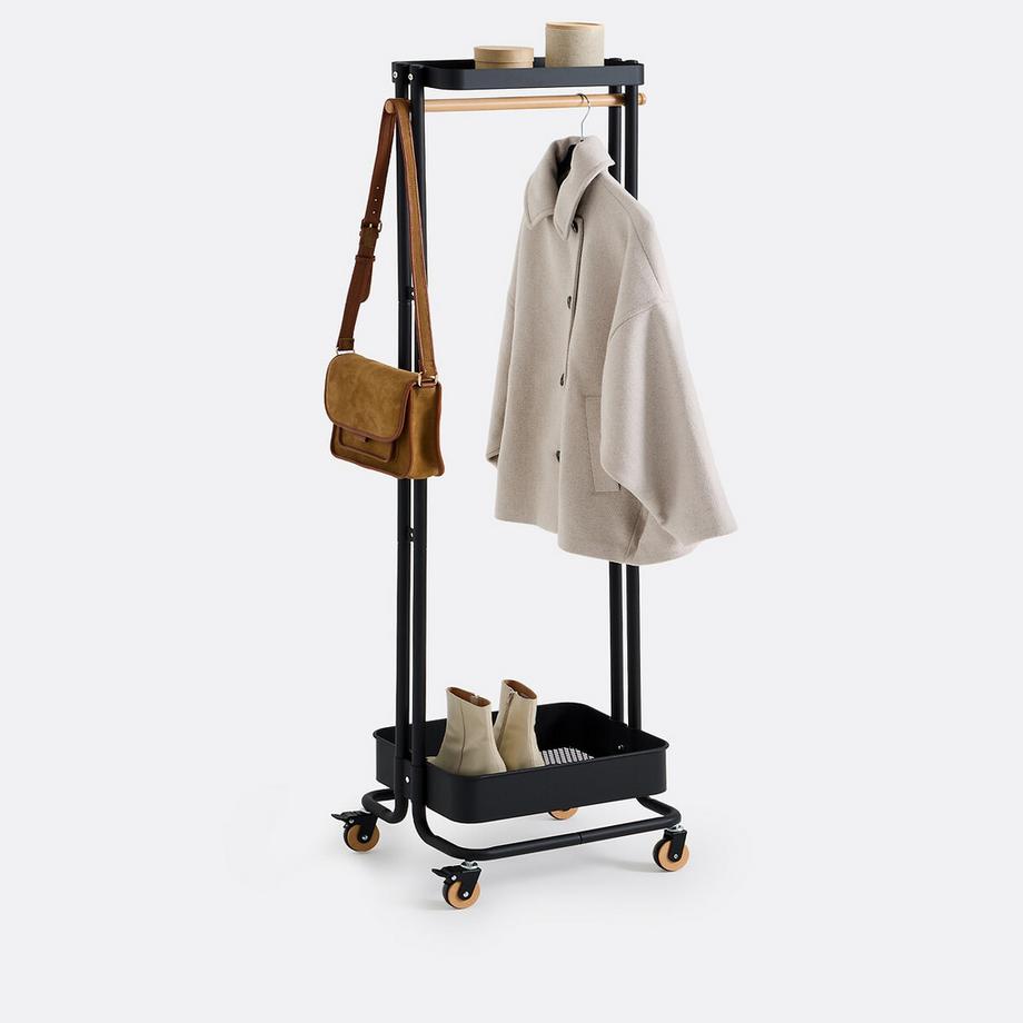 SO'HOME Kleiderständer mit Rollen Tania  