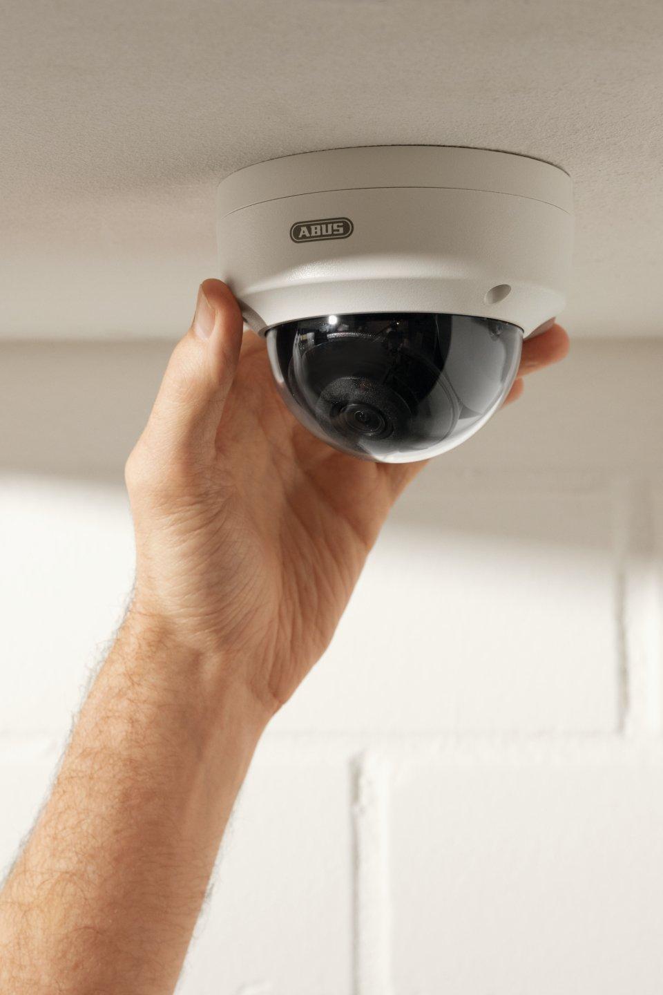 Abus  ABUS TVIP42510 telecamera di sorveglianza Cupola Telecamera di sicurezza IP Interno e esterno 1920 x 1080 Pixel Soffitto/muro 