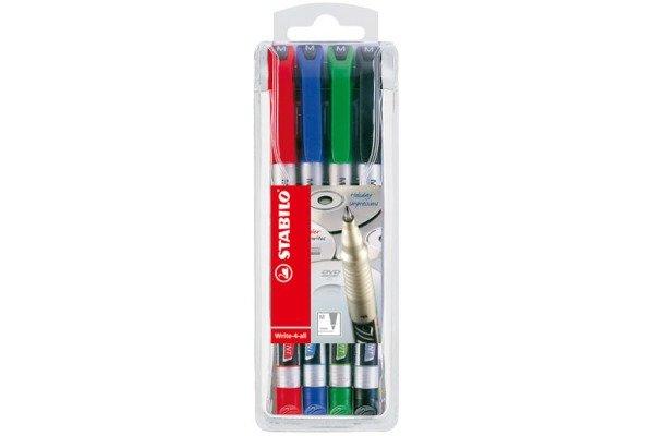 STABILO STABILO Write-4-all permanent M 146/4 4-er Etui  