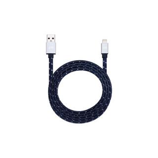 justmobile  AluCable Flat 1,2 m Argent 