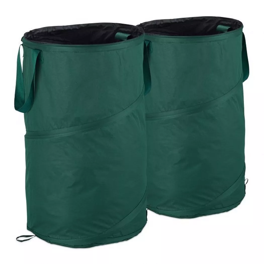 B2X – Set mit 2 freistehenden Laubsäcken 120L, 50 x cm