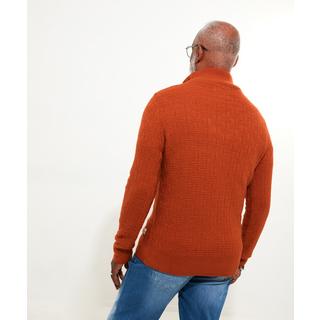 Joe Browns  Strickpullover mit Trichterausschnitt und Strukturmuster 