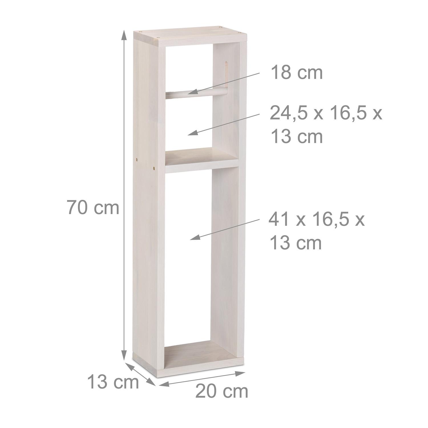 Northix Toilettenpapierhalter Vintage  