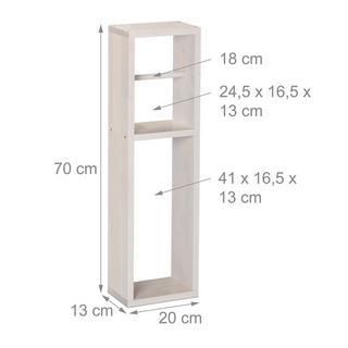 Northix Toilettenpapierhalter Vintage  