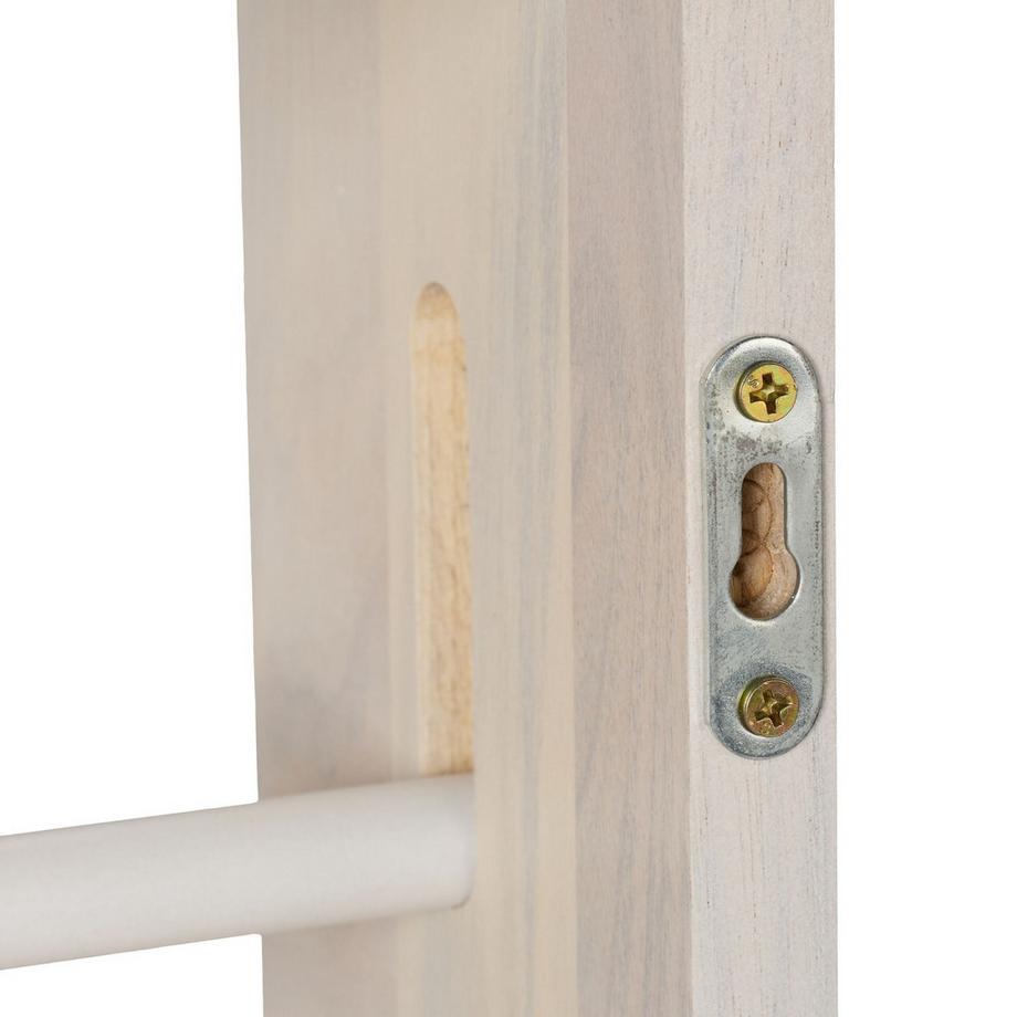 Northix Porta carta igienica bianco vintage  