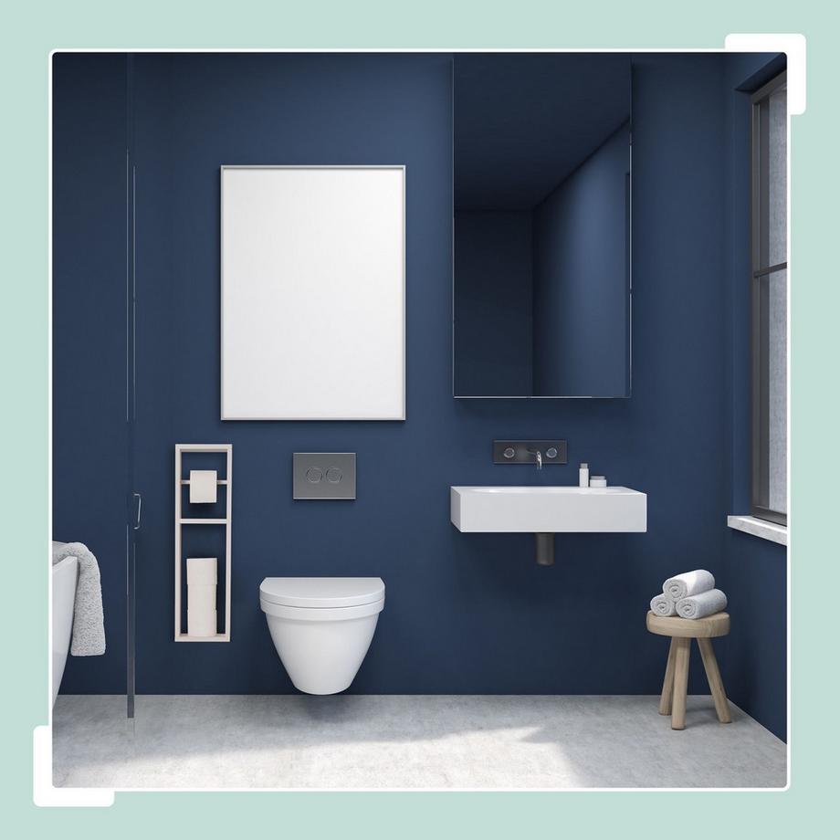 Porta carta igienica bianco vintage