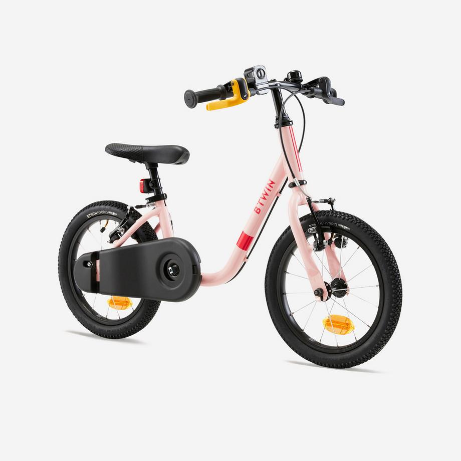BTWIN  Kindervelo 2-in-1 Laufvelo 14 Zoll Discover 500 
