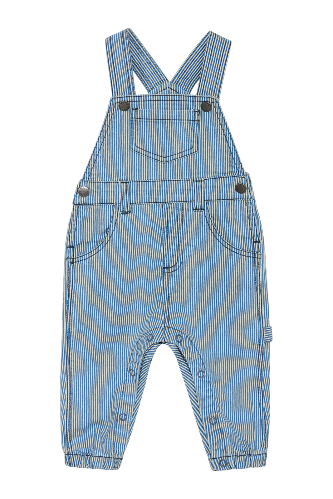 Image of Baby Latzhose Mads Unisex Blau 86